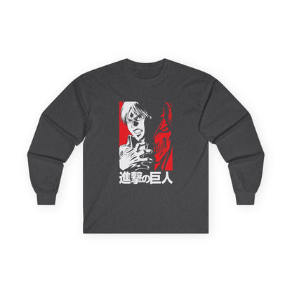 Attack on Titan Anime Long Sleeve Tee — Shingeki no Kyojin Graphic Shirt