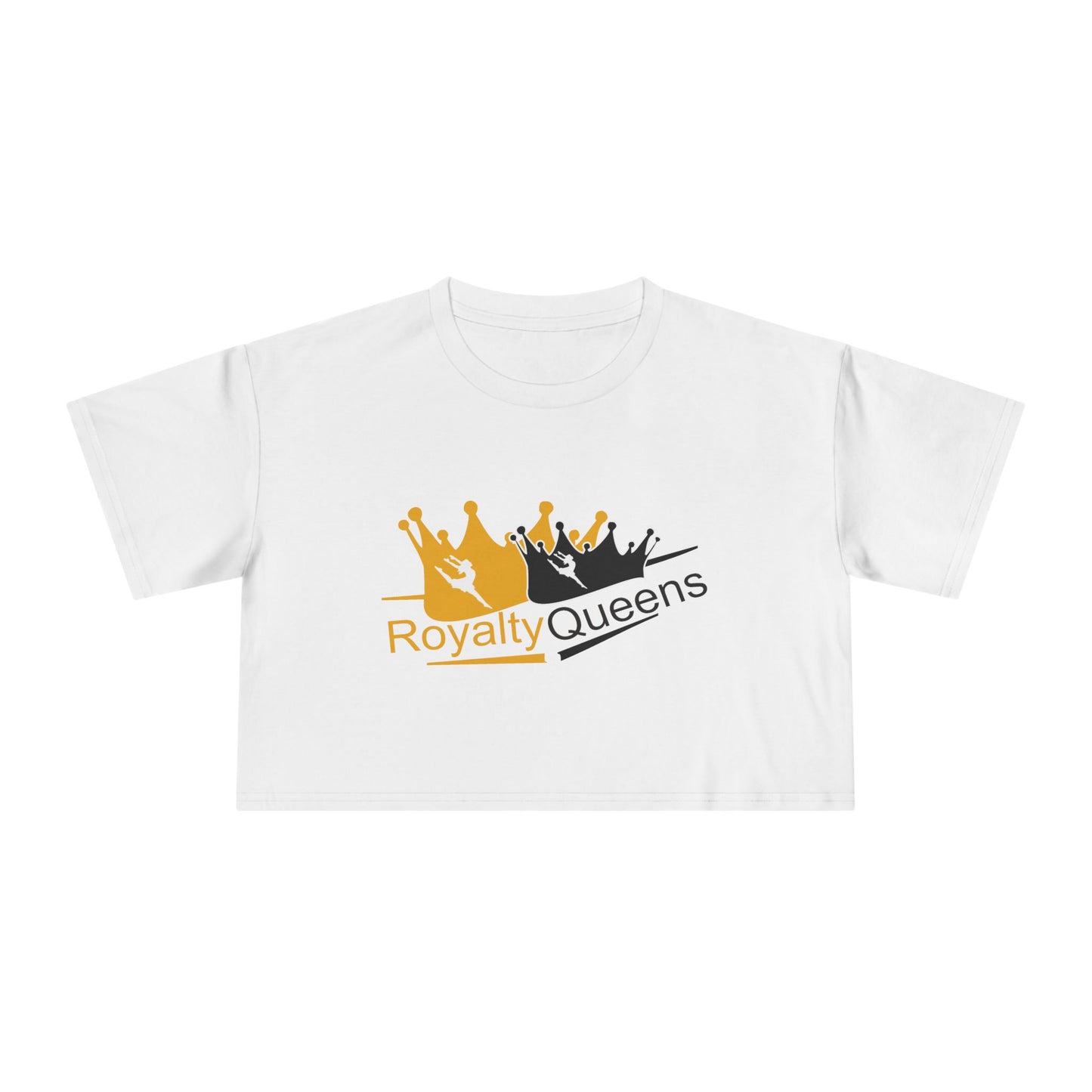 Royalty Queens Women's Crop Tee – Stylish, Comfortable Top for Queens, Perfect for Birthdays, Parties, Casual Wear, Gift Ideas