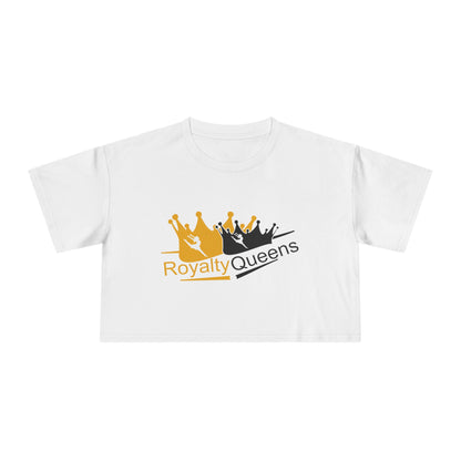 Royalty Queens Women's Crop Tee – Stylish, Comfortable Top for Queens, Perfect for Birthdays, Parties, Casual Wear, Gift Ideas