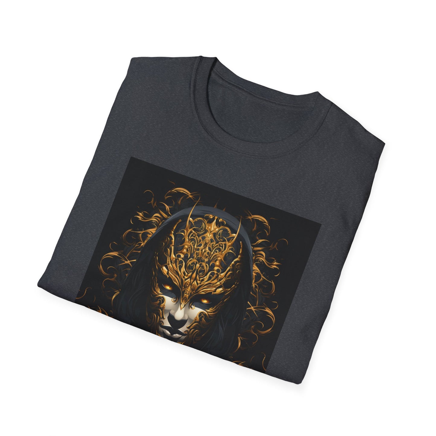 Mystical Art Unisex Softstyle T-Shirt - Enigmatic Design