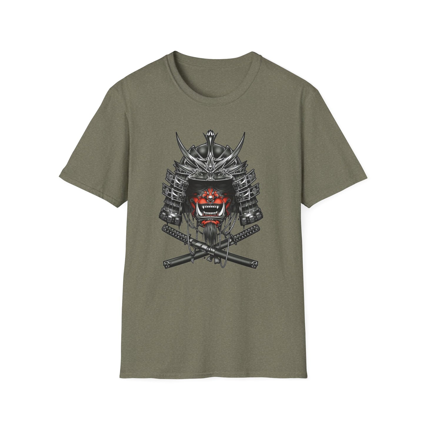 Unisex Samurai Warrior Graphic T-Shirt - Bold Design for Casual Wear