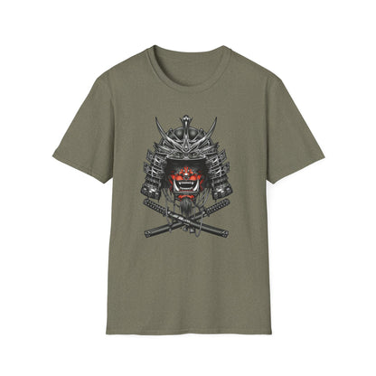 Unisex Samurai Warrior Graphic T-Shirt - Bold Design for Casual Wear