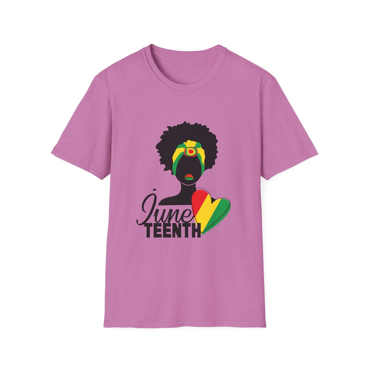 Juneteenth Celebration T-Shirt, Unisex Softstyle Tee, African American Pride Shirt, Freedom Day Apparel, Black History Month Gift