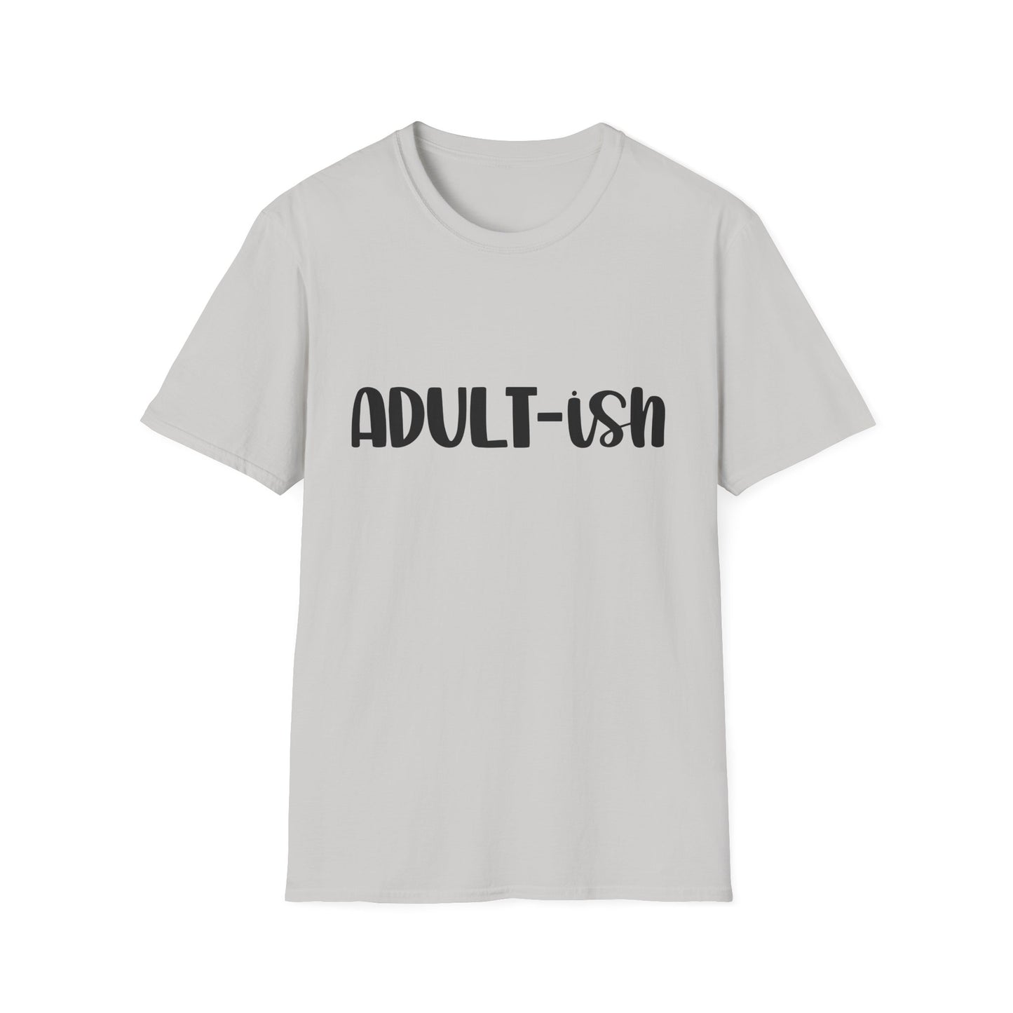 Funny Adult-ish Unisex Softstyle T-Shirt – Perfect Gift for New Adults