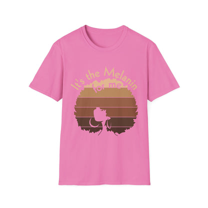 Melanin Vibes Unisex T-Shirt - Celebrate Culture, Perfect for Everyday Wear, Gifts for Her, Birthday, Black History Month, Casual Style