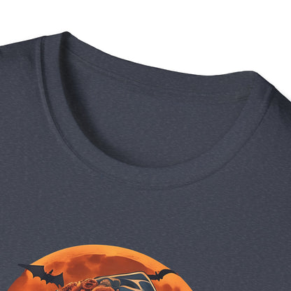 Spooky Halloween Graphic Tee, Unisex Softstyle T-Shirt, Fall Fashion, Halloween Costume, Pumpkin Decor, October Celebration