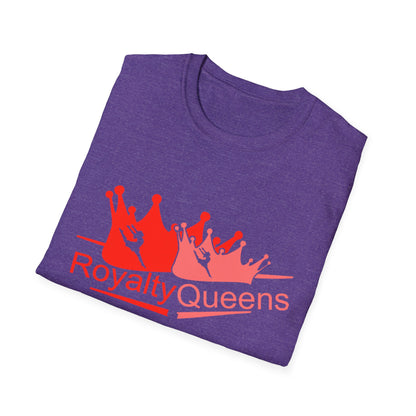 Royalty Queens Unisex Softstyle T-Shirt - Fun, Empowering, Comfortable Gift for Friends, Birthday, Celebration, Casual Wear