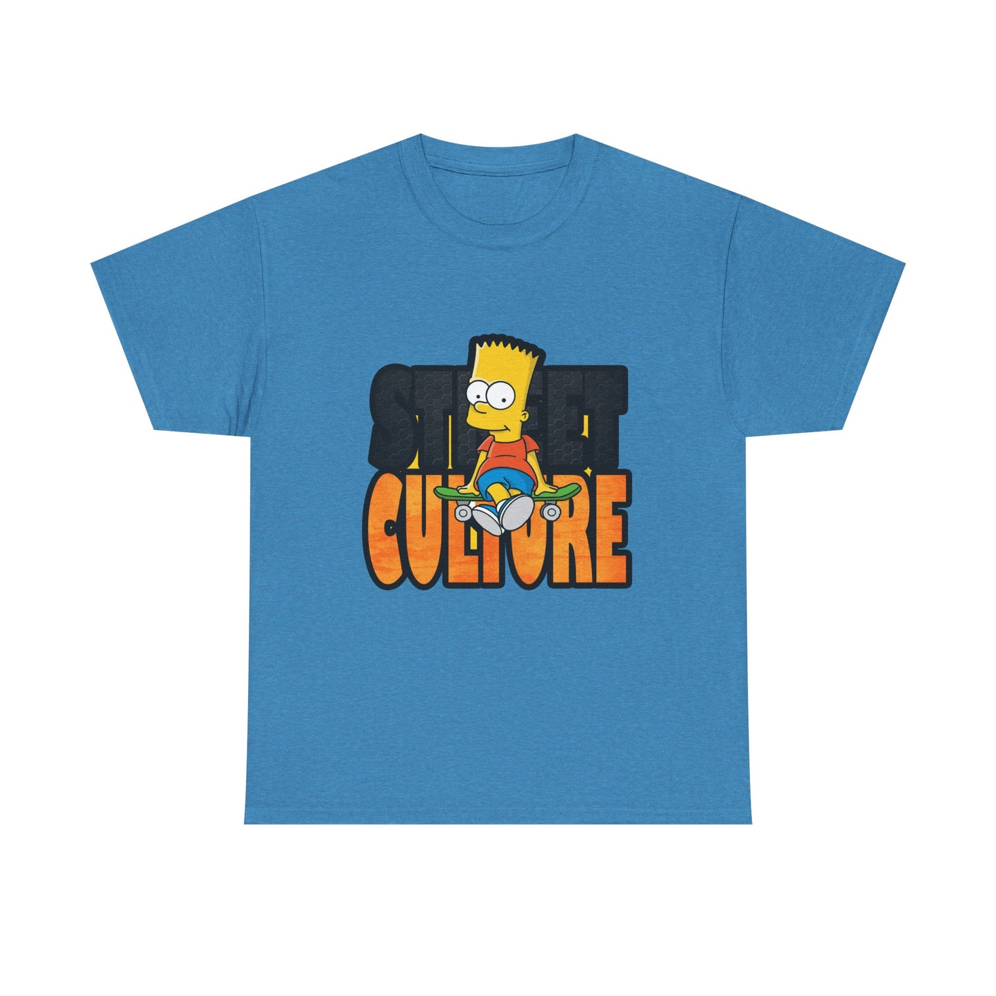 Retro Bart Simpson Unisex Heavy Cotton Tee - Street Culture Vibe