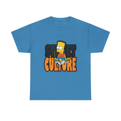 Retro Bart Simpson Unisex Heavy Cotton Tee - Street Culture Vibe