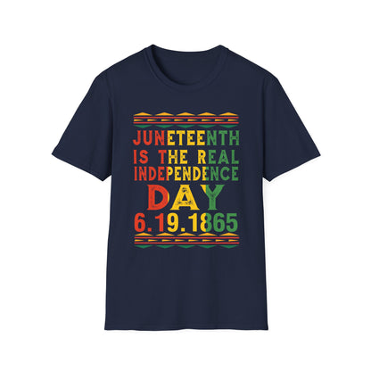 Juneteenth Independence Day T-Shirt, Softstyle Tee, Celebration Apparel, Black History Month, Gift for Activists, Unique Statement Shirt