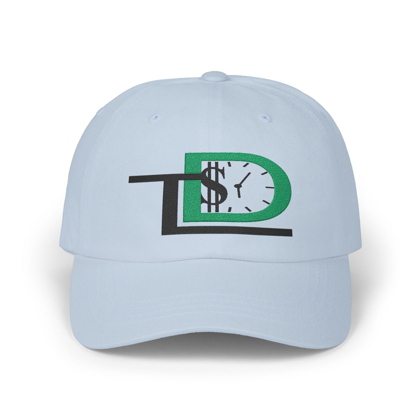 Money Clock Dad Cap - Classic Style Adjustable Hat for Father’s Day, Casual Wear, Gift for Dads, Sports Cap, Summer Accessory