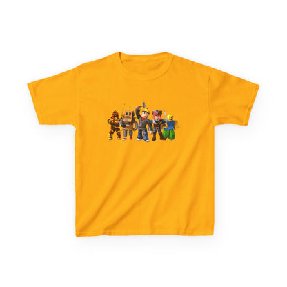 Minecraft Characters Kids Tee, Gamer T-Shirt, Fun Casual Wear, Birthday Gift, Children's Apparel