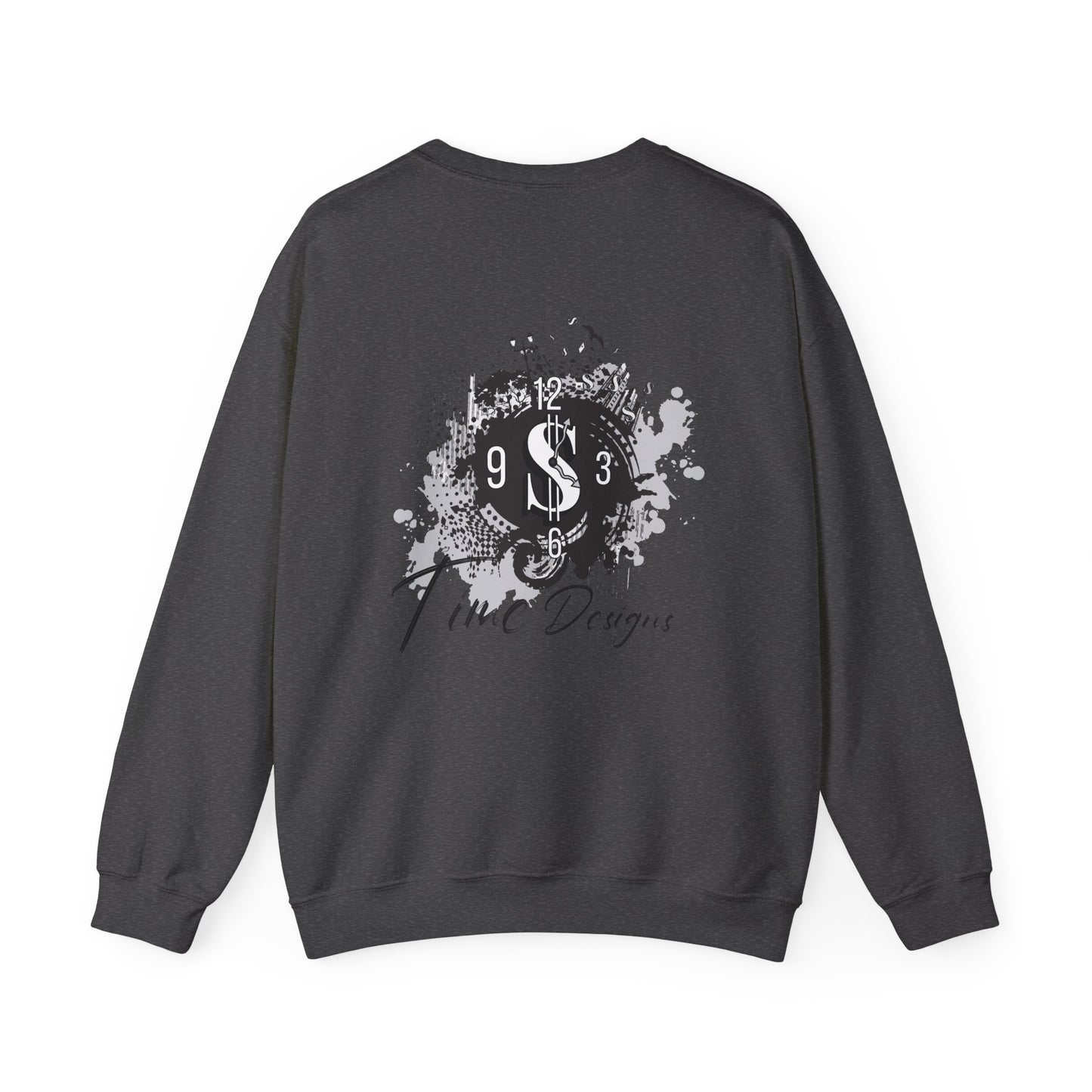 Crewneck Sweatshirt – 93 Time Designs Logo Pullover