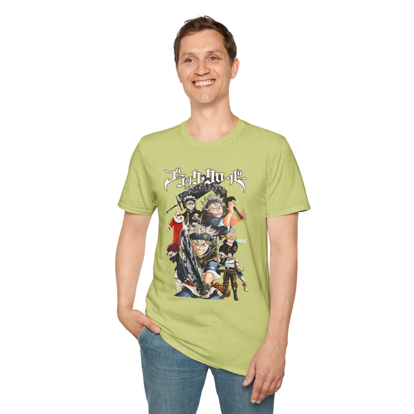 Unisex Softstyle T-Shirt - 'Create Your Own Calm' & Anime Design