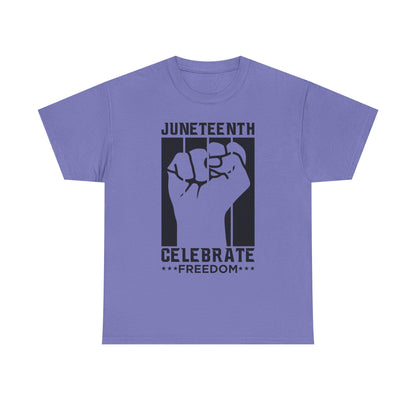 Juneteenth Celebration Tee, Unisex Heavy Cotton Shirt, Freedom T-Shirt for Events, Equality Gift, Black History Month Apparel