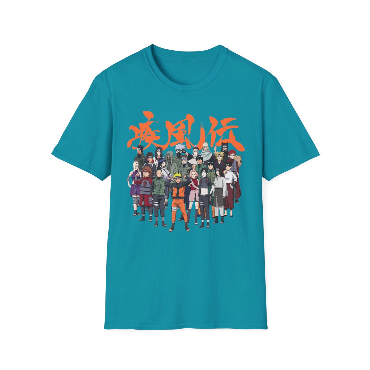 Anime-Inspired Unisex Softstyle T-Shirt - Perfect for Fans of Adventure and Friendship