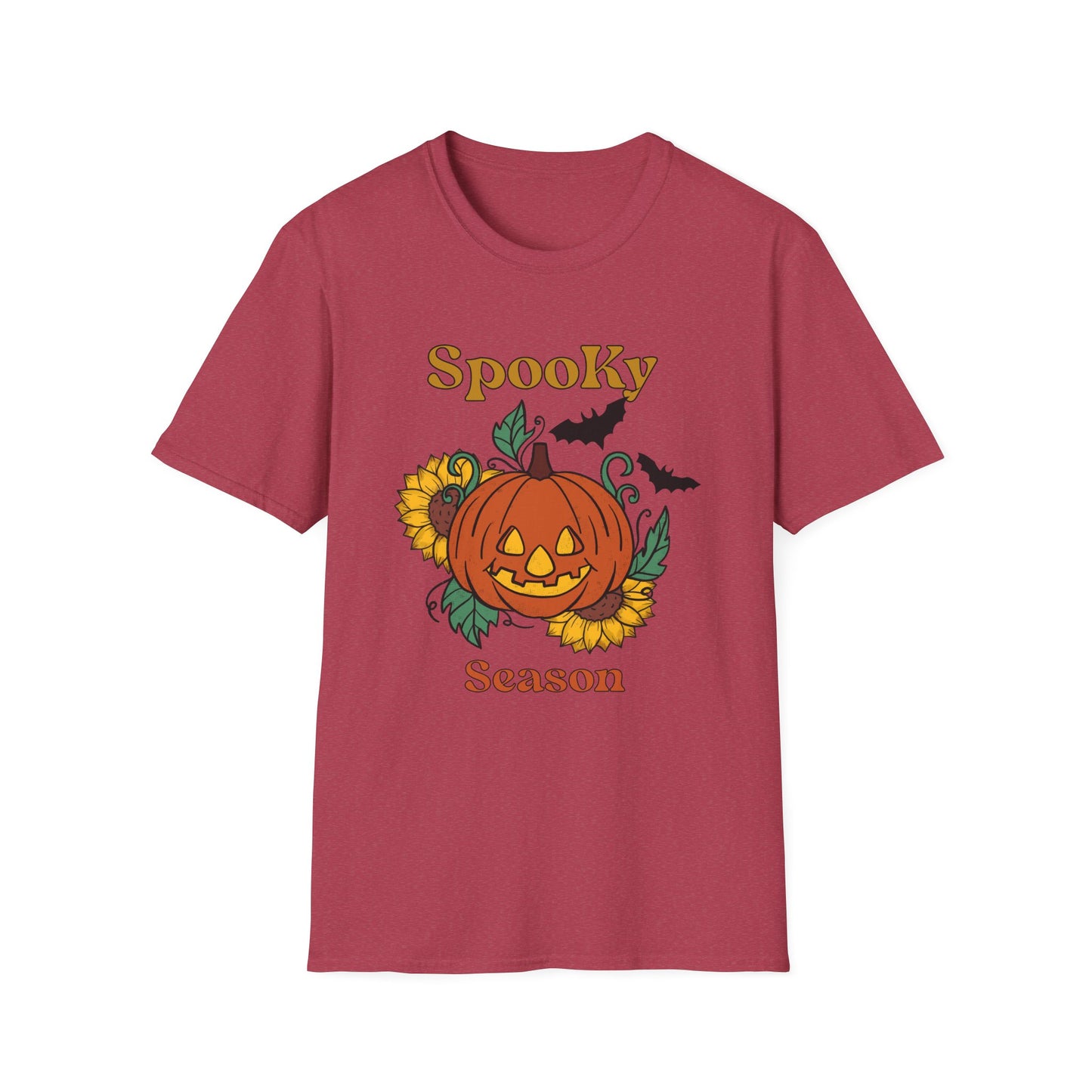 Spooky Season Unisex T-Shirt, Halloween Shirt, Pumpkin Tee, Fall Clothing, Festive Apparel