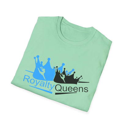 Royalty Queens Unisex Softstyle T-Shirt, Casual Tee, Gift for Queens, Birthday Shirt, Empowerment Apparel, Everyday Wear