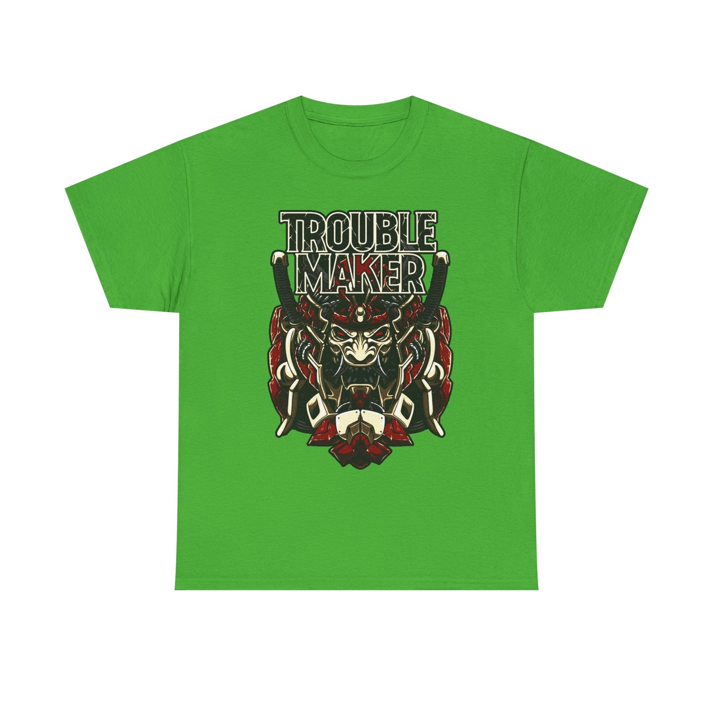 Trouble Maker Graphic Tee - Unisex Heavy Cotton Shirt for Rebels and Mischiefs