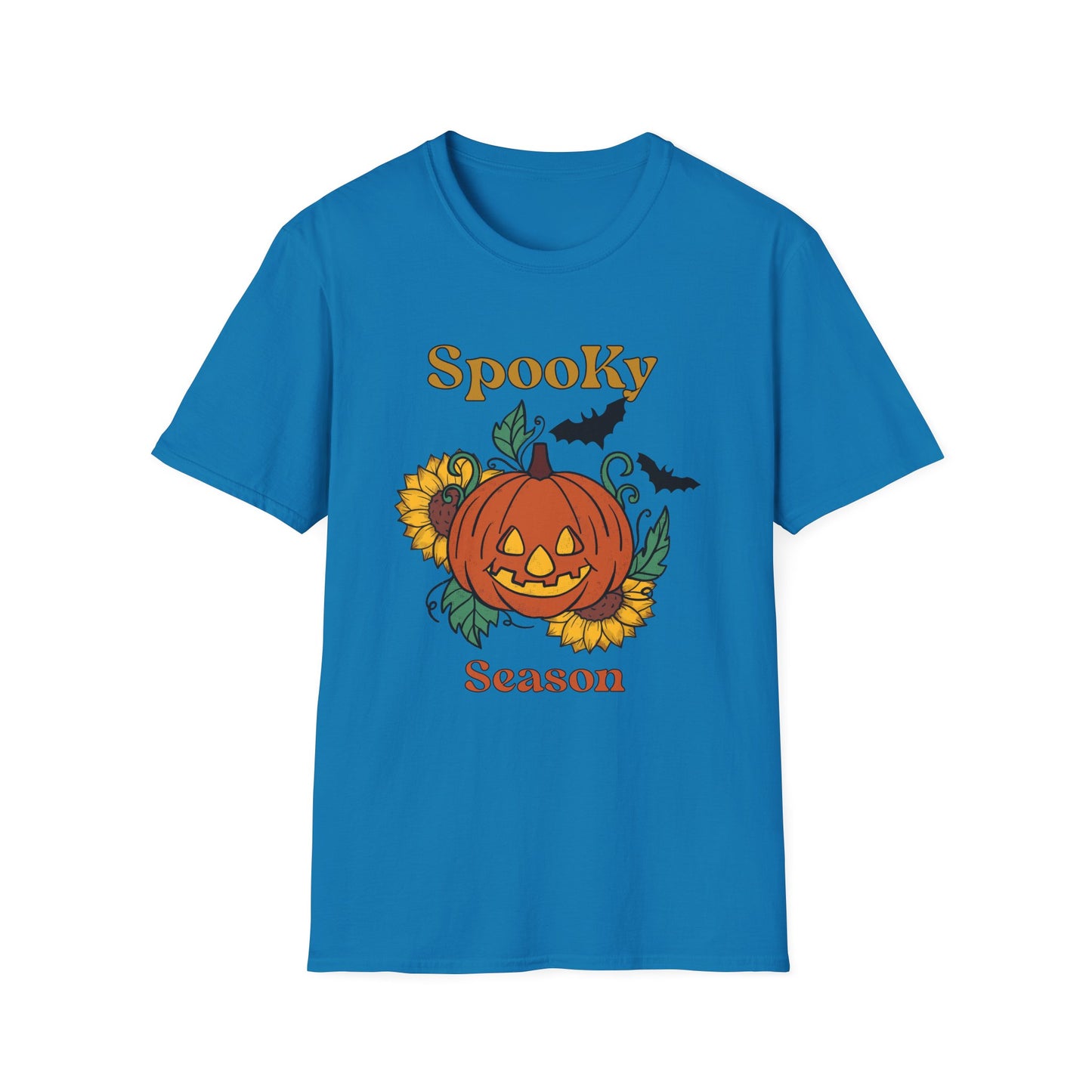 Spooky Season Unisex T-Shirt, Halloween Shirt, Pumpkin Tee, Fall Clothing, Festive Apparel