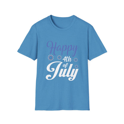 Happy Vibes Unisex Softstyle T-Shirt | Casual Wear, Gift for Friends, Birthday Gift, Positivity Shirt, Everyday Comfort