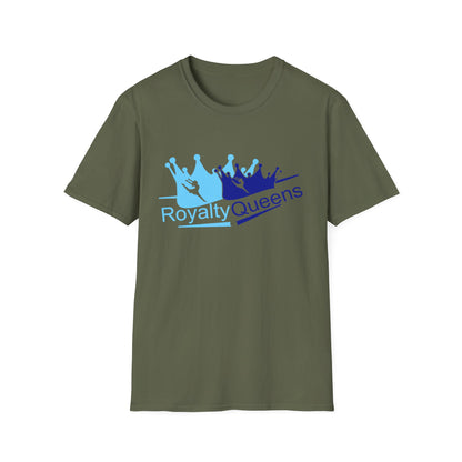 Royalty Queens Unisex Softstyle T-Shirt, Casual Apparel, Birthday Gift, Pride Celebration, Queen Themed Fashion, Everyday Wear