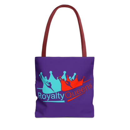 Royalty Queens Tote Bag | Colorful Reusable Shopping Bag, Gift for Queens, Birthday Gift, Inspirational Carryall, Women Empowerment Tote