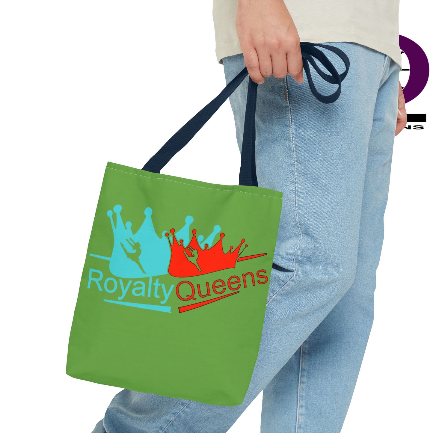 Royalty Queens Tote Bag | Stylish Shopping Bag, Elegant Carryall, Perfect Gift for Queens, Royalty Gift, Reusable Water-Resistant Bag