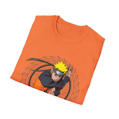 Naruto Unisex Softstyle T-Shirt - Graphic Tee for Anime Lovers