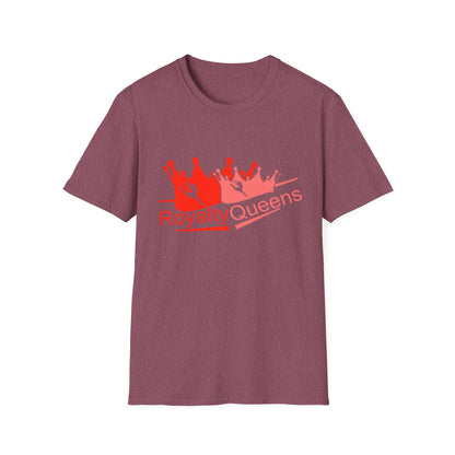 Royalty Queens Unisex Softstyle T-Shirt - Fun, Empowering, Comfortable Gift for Friends, Birthday, Celebration, Casual Wear