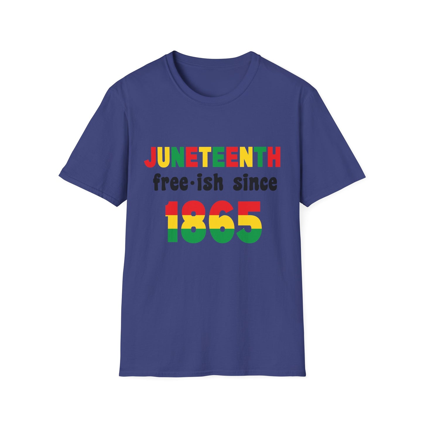 Juneteenth Celebration T-Shirt, Unisex Tee, History Shirt, Freedom Apparel, Juneteenth Gift for Him or Her, Equality Tee, 1865 Design
