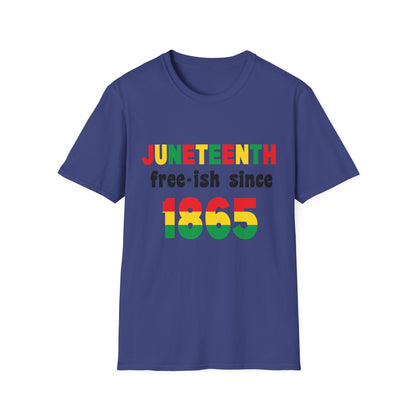 Juneteenth Celebration T-Shirt, Unisex Tee, History Shirt, Freedom Apparel, Juneteenth Gift for Him or Her, Equality Tee, 1865 Design