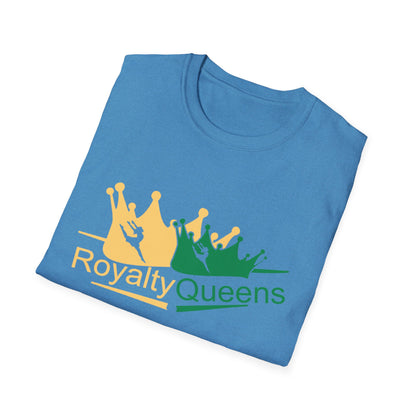 Royalty Queens Unisex Softstyle T-Shirt, Perfect for Birthdays, Celebrations, Gifts, Casual Wear, Fun Events