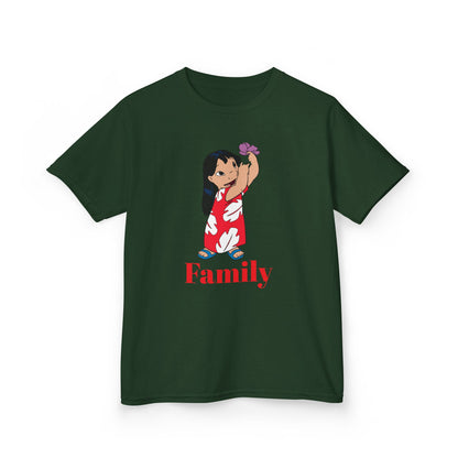 Kids Family Tee, Cute Kids T-Shirt, Family Bonding Shirt, Birthday Gift for Kids, Cute Family Design Tee
