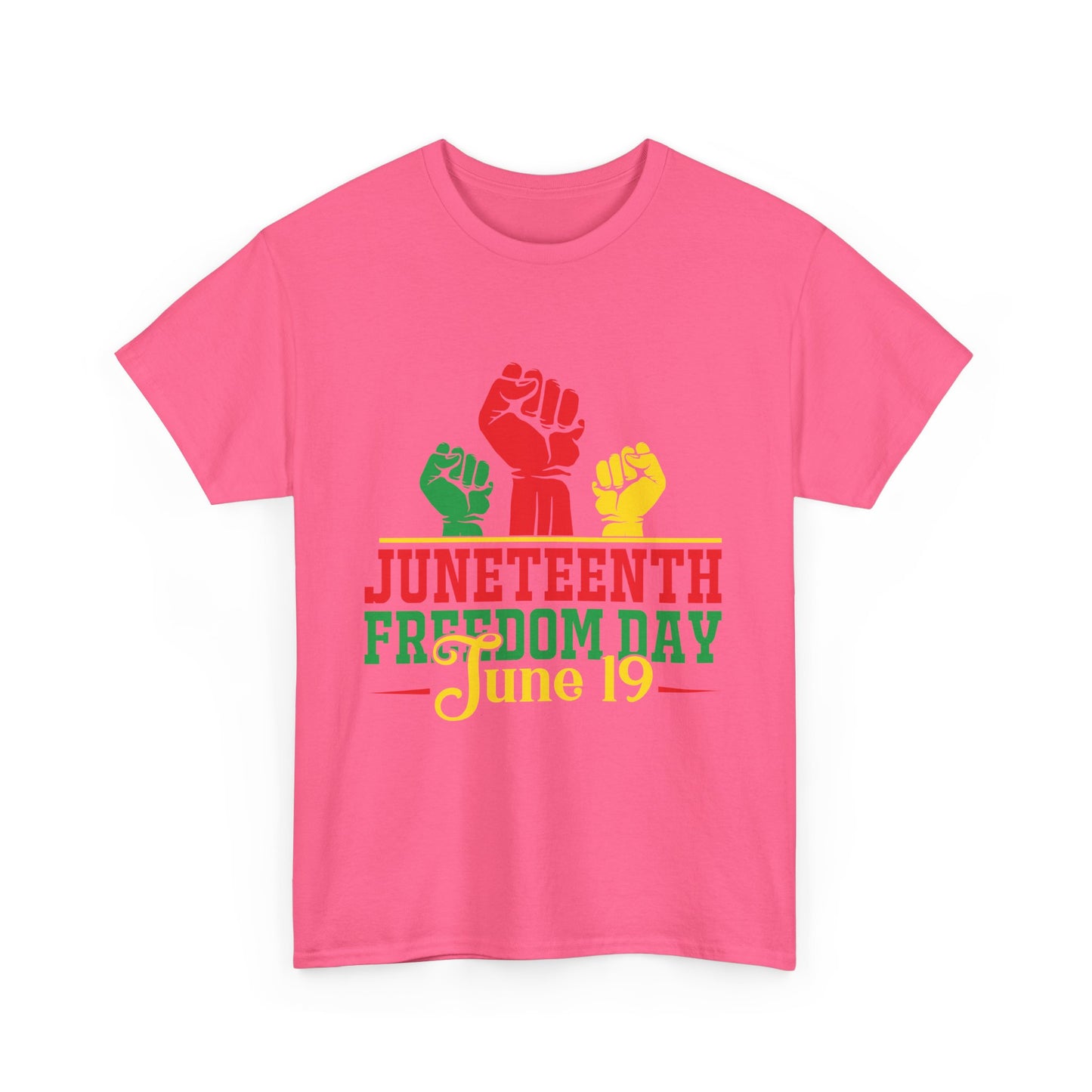 Juneteenth Freedom Day Tee | Unisex Cotton T-Shirt for Celebrating Emancipation, Black History Month, Racial Justice, Equality