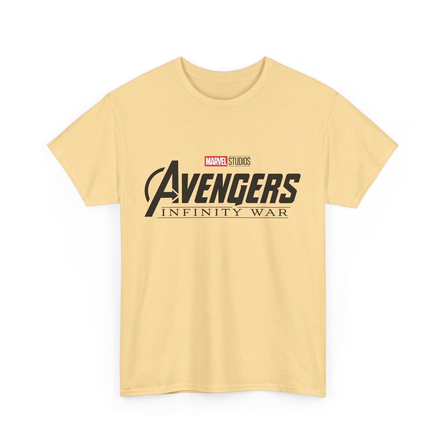 Avengers Infinity War Unisex Heavy Cotton Tee, Marvel Fan Shirt, Superhero Apparel, Gift for Him, Comic Book T-Shirt, Casual Wear