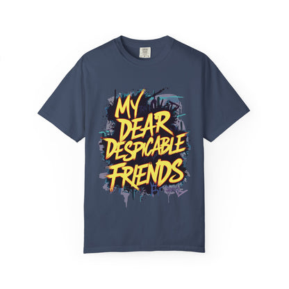 Despicable Friends Graphic Tee, Unisex T-Shirt, Casual Wear, Gift for Friends, Fun Statement Shirt, Graphic Tee for Fans