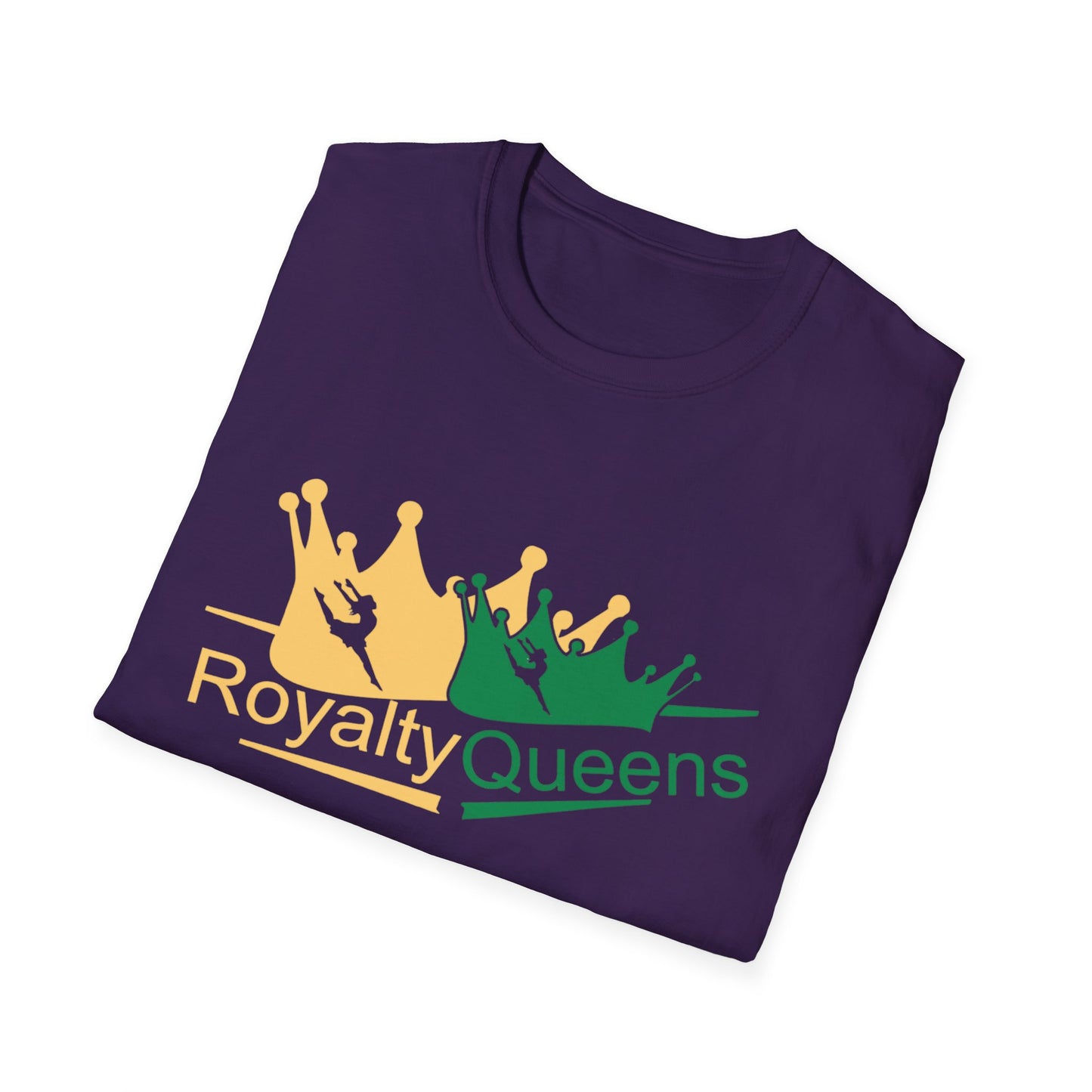 Royalty Queens Unisex Softstyle T-Shirt, Perfect for Birthdays, Celebrations, Gifts, Casual Wear, Fun Events