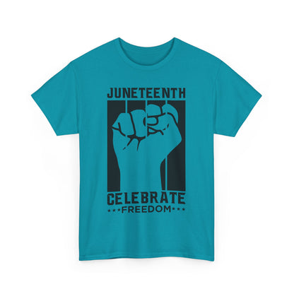 Juneteenth Celebration Tee, Unisex Heavy Cotton Shirt, Freedom T-Shirt for Events, Equality Gift, Black History Month Apparel
