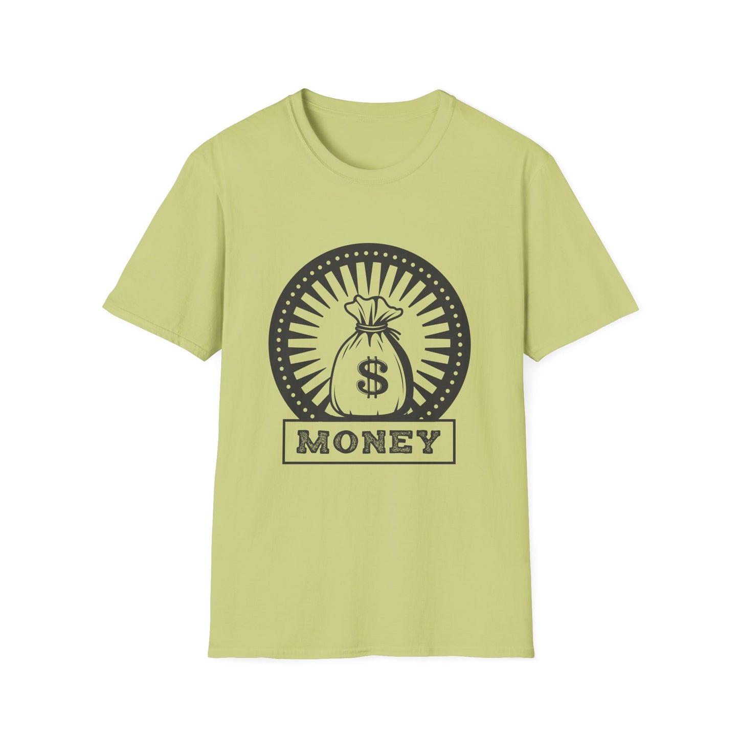 Money Bag Graphic Unisex T-Shirt - Perfect for Hustlers and Entrepreneurs