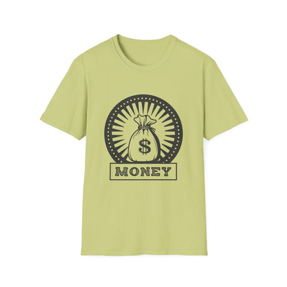Money Bag Graphic Unisex T-Shirt - Perfect for Hustlers and Entrepreneurs