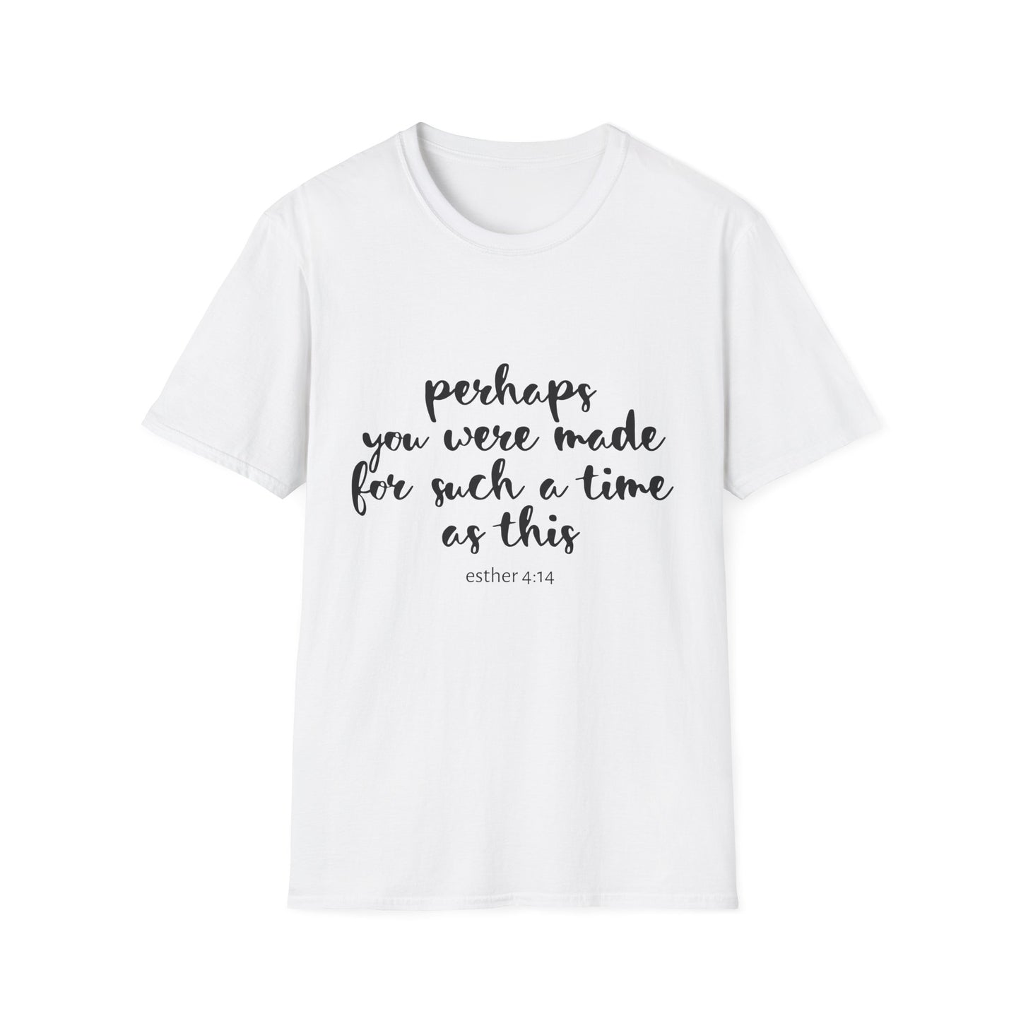 Inspirational Quote T-Shirt: 'Perhaps You Were Made For Such A Time As This'