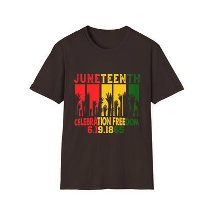 Juneteenth Celebration T-Shirt | Soft, Unisex, Freedom, Heritage, Cultural Pride, Gift, Commemorative Wear