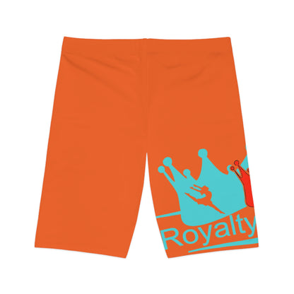 Royalty Women's Bike Shorts - Athletic Cycling Gear, Fitness, Outdoor Fun, Queen Vibe, Gift for Her