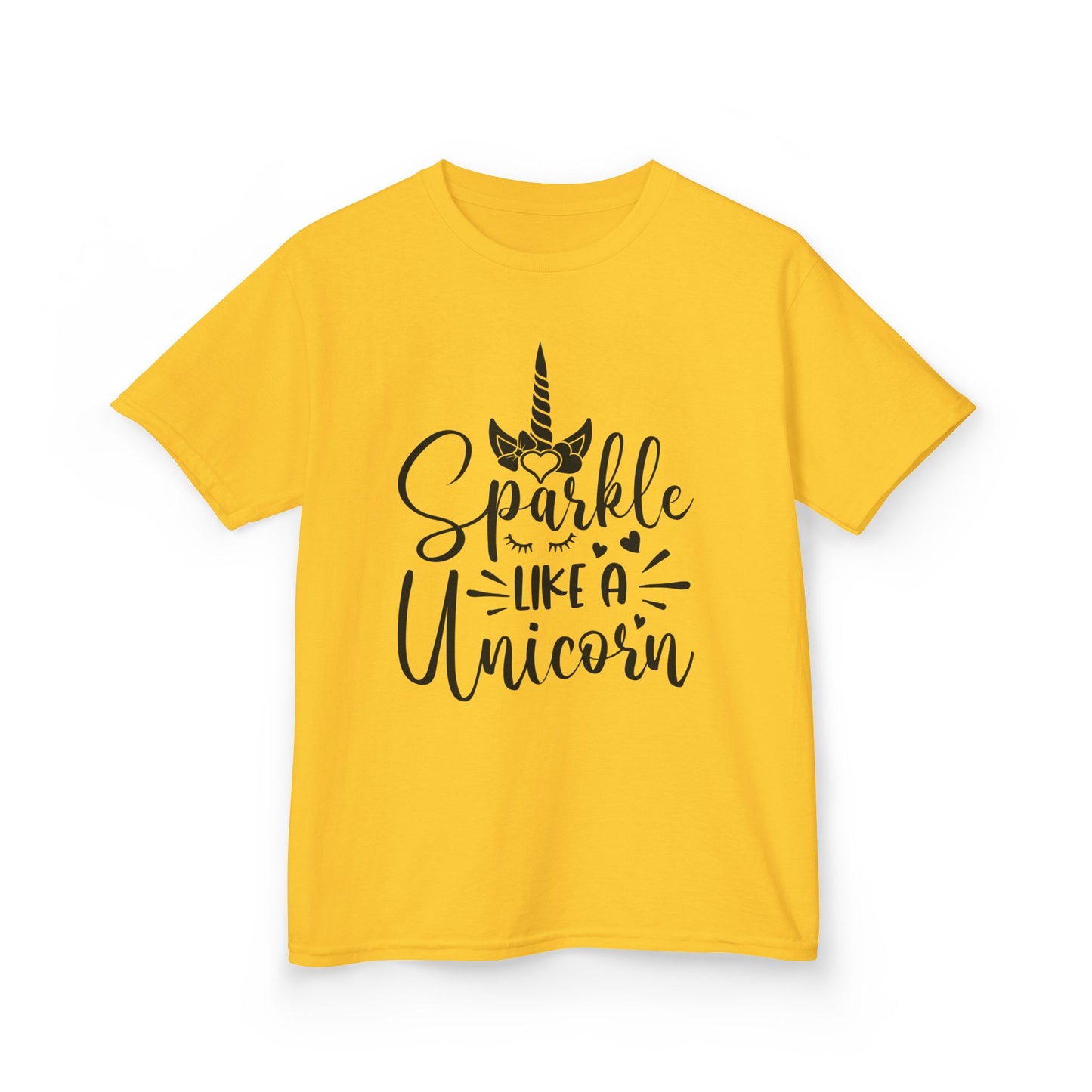 Sparkle Like A Unicorn Kids Tee - Fun & Colorful Cotton Shirt