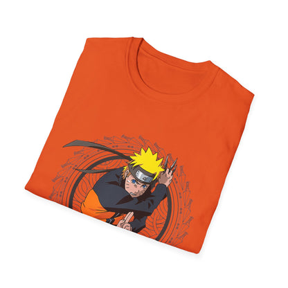 Naruto Unisex Softstyle T-Shirt - Graphic Tee for Anime Lovers