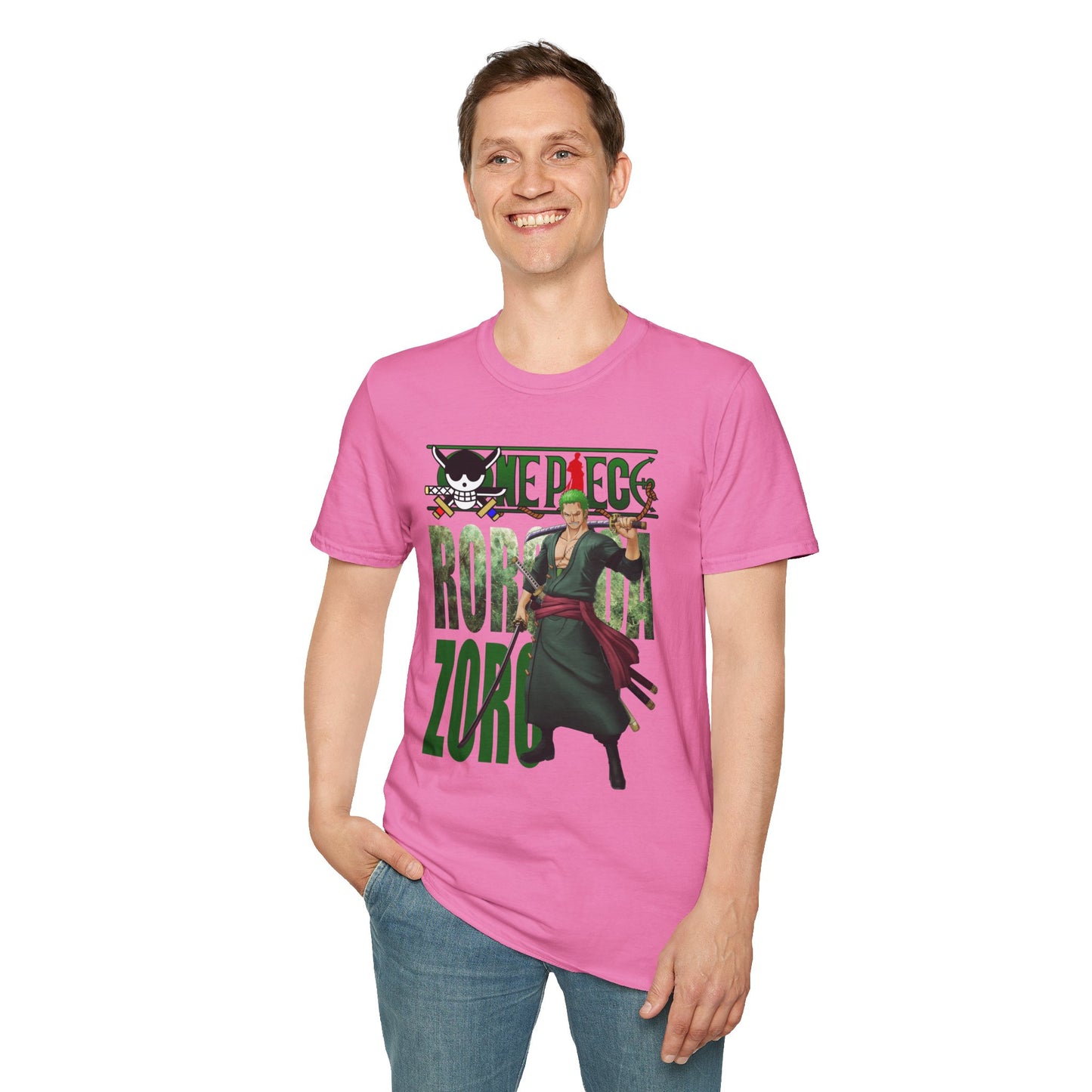 Epic Zoro Unisex Softstyle T-Shirt - One Piece Fan Apparel