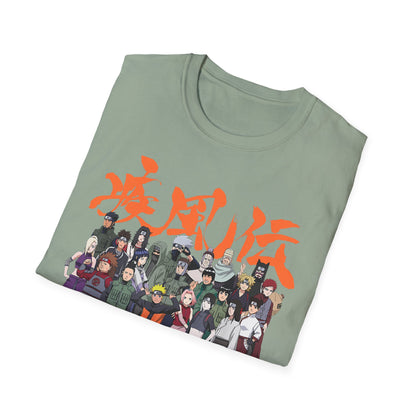 Anime-Inspired Unisex Softstyle T-Shirt - Perfect for Fans of Adventure and Friendship