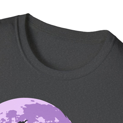 Halloween Witch T-Shirt, Unisex Softstyle Tee, Spooky Season Apparel, Pumpkin Graphic Shirt, Trick or Treat Shirt