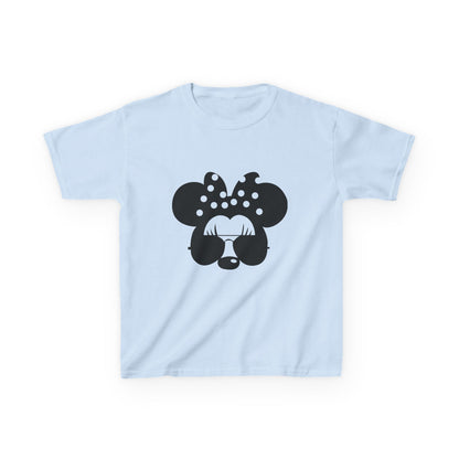 Kids Minnie Mouse Tee, Cute Kids' T-Shirt, Gift for Kids, Birthday Outfit, Disney Themed Apparel, Party Essential